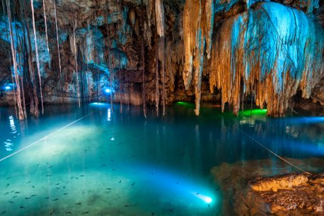 Cenote Dzitnup near Valladolid