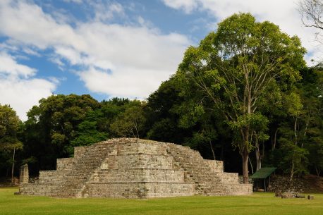 Mayan pyramid-Copan