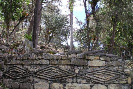 Chachapoyas Kuelap mura interne Perù