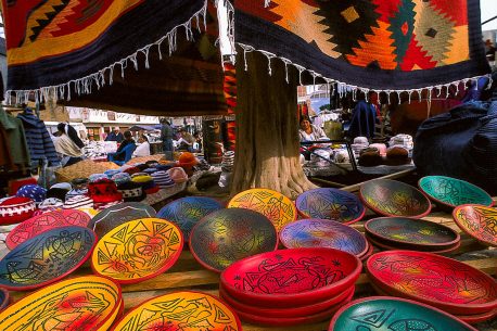 i colori del mercato di Otavalo