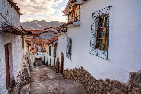 Cuzco San Blas town streets