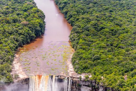 Kaieteur Falls, a waterfall on the Potaro River