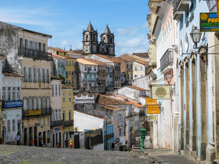 Old town of Salvador de Bahia
