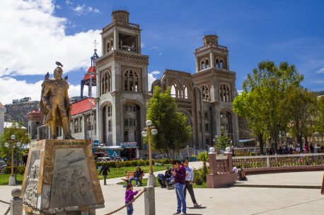 Plaza de armas de Huaraz