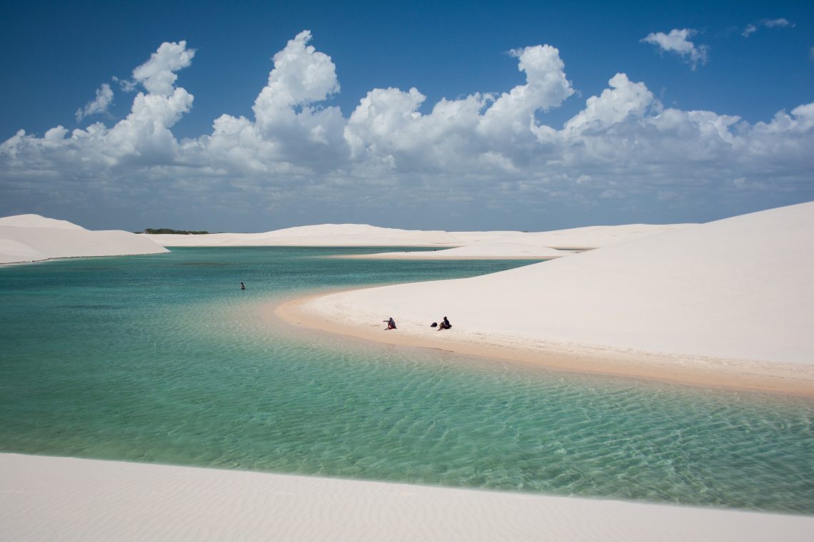 sand dunes in Lencois Maranhenses