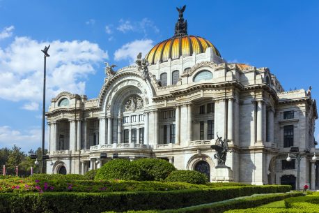 The Museum of Bellas Artes in Mexico City